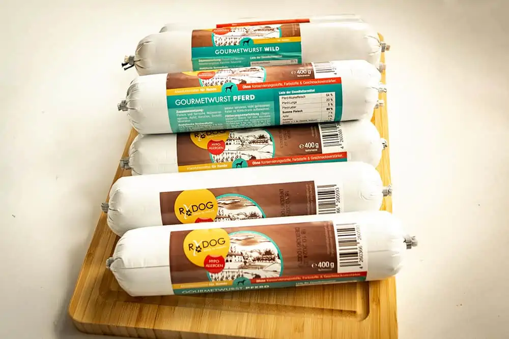 RyDog Gourmetwurst Pferd und Wild im Test