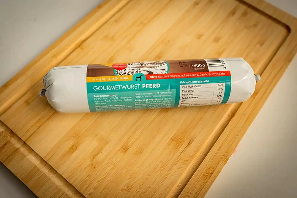 RyDog Gourmetwurst Pferd