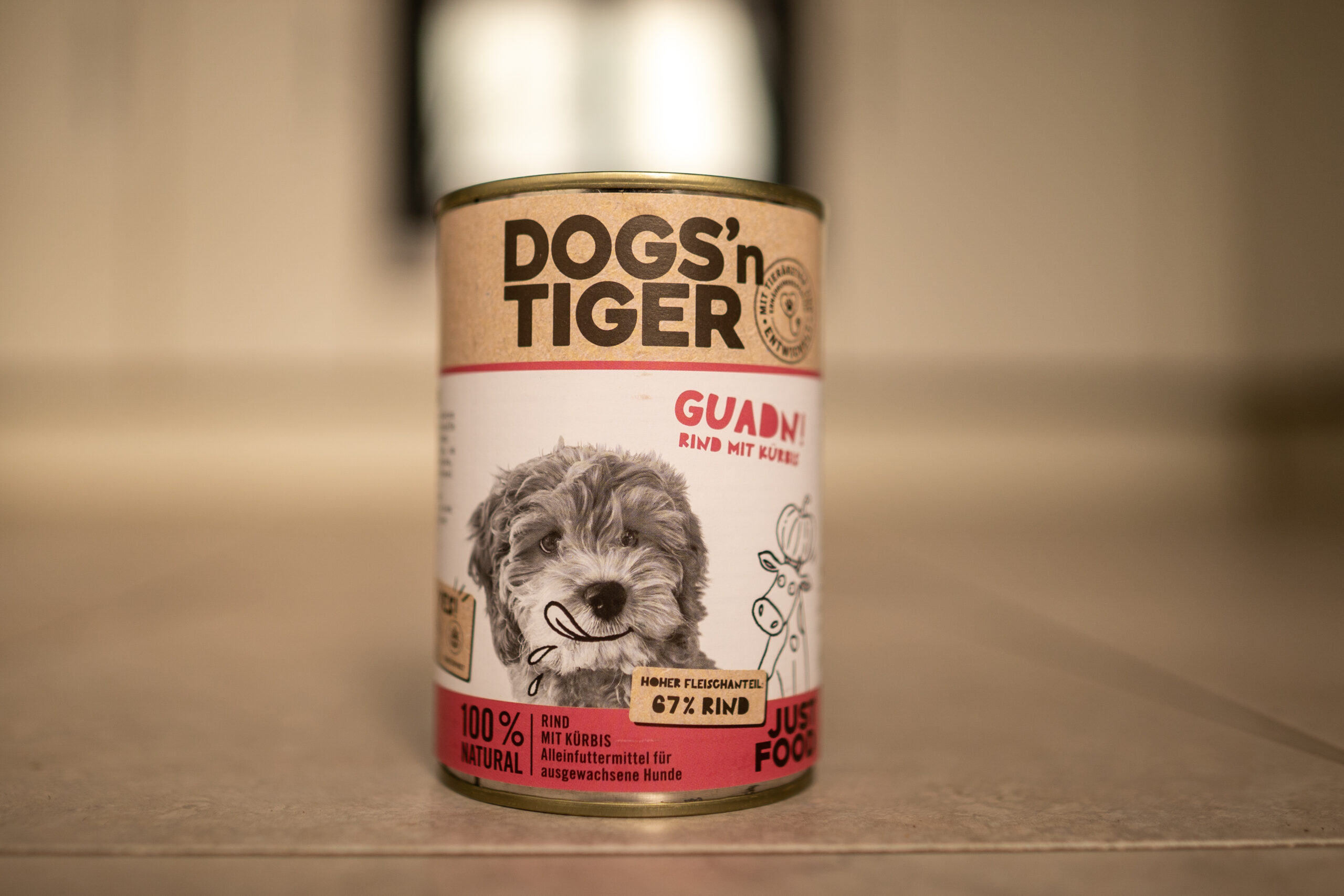 Dogs'n Tiger Guadn Rind Testbericht Futtertest