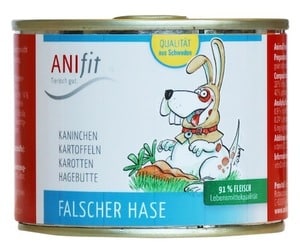 Anifit Hundefutter Dose Falscher Hase