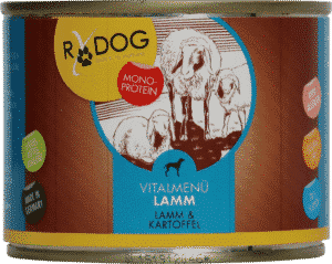 RyDog Vitalmenü Lamm 200g Dose