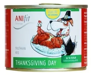 Anifit Hundefutter Dose Thanksgiving Day 200g
