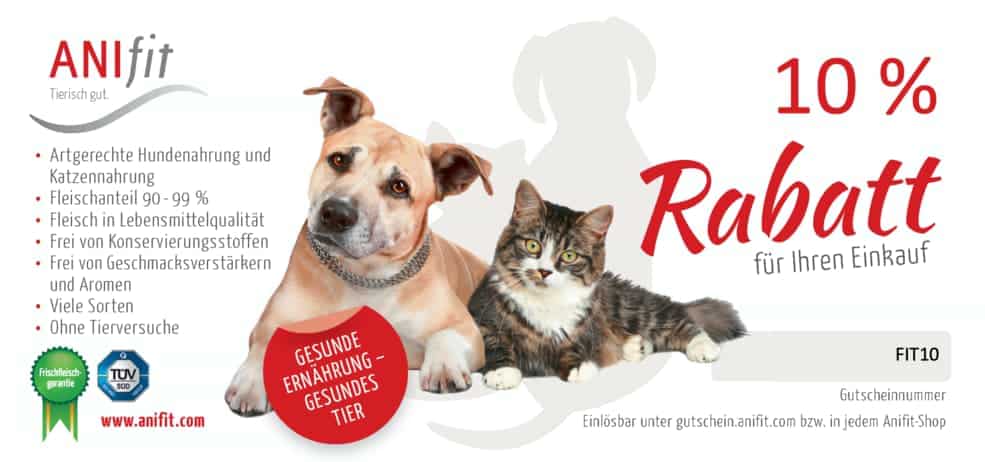 Anifit Gutschein 10%