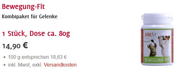 Bewegung Fit von Anifit