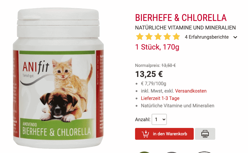 Bierhefe & Chlorella kaufen