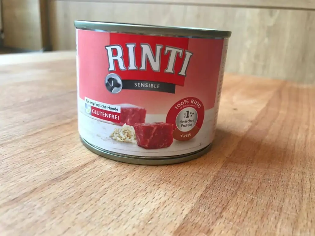 Rinti Hundefutter